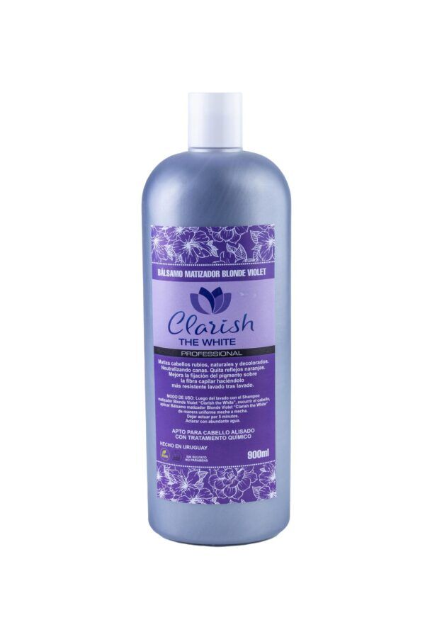 BALSAMO BLONDE VIOLET MATIZADOR CLARISH 900 ML