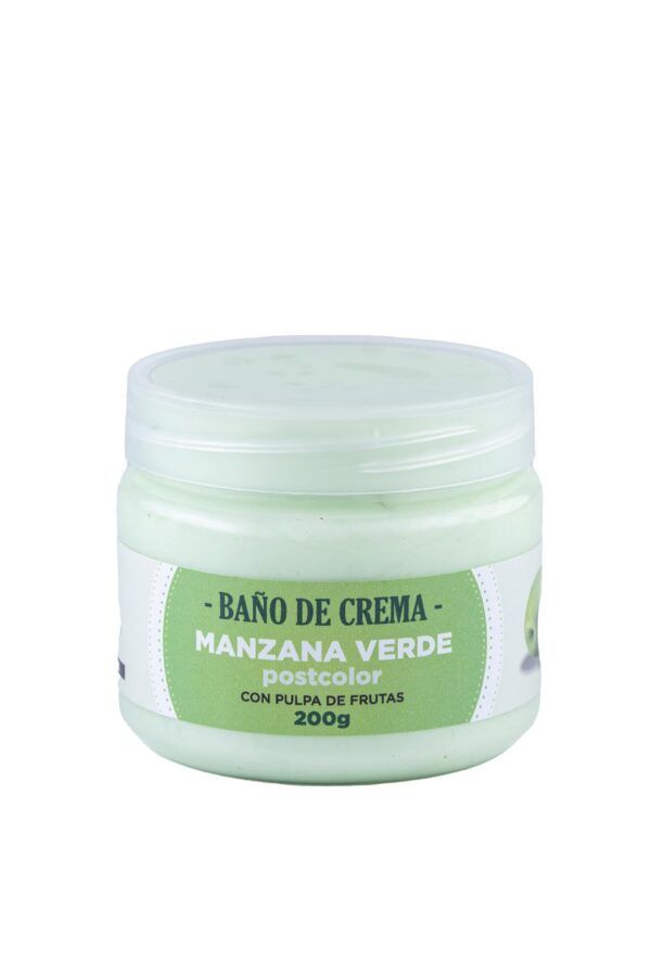 BAÑO DE CREMA MANZANA VERDE POST COLOR 200 GR