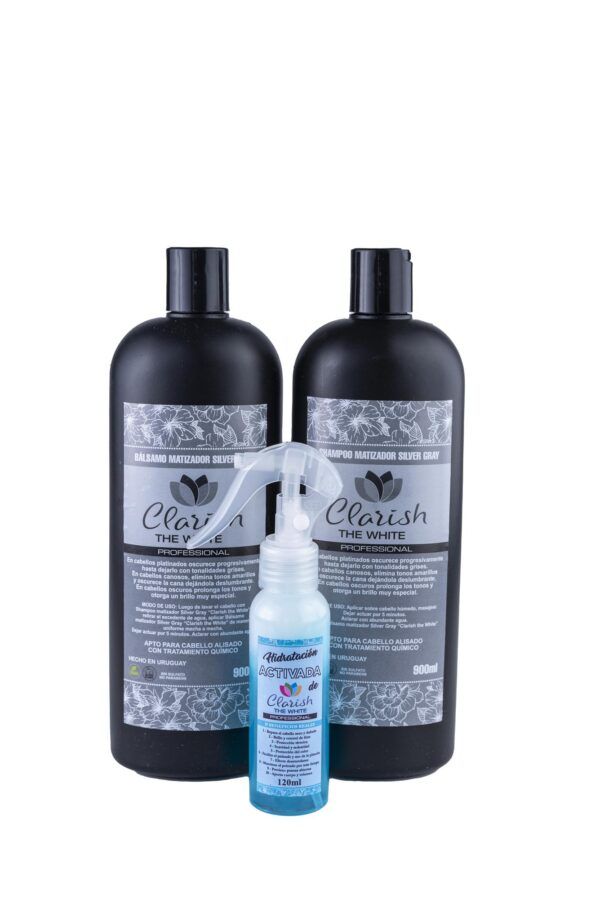 PACK SILVER GRAY SHAMPOO + ACONDICIONADOR + HIDRATACION ACTIVADA