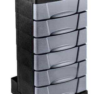 CARRO BEAUTY CARE STD NEGRO/GRIS