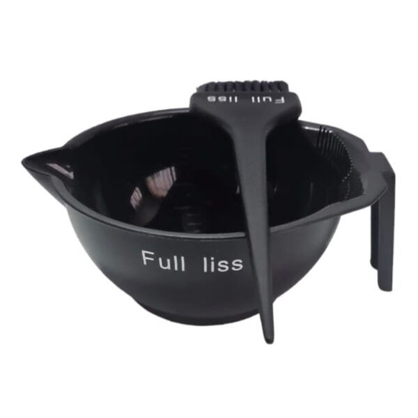 Kit de bowl y pincel para tintas FULL LISS