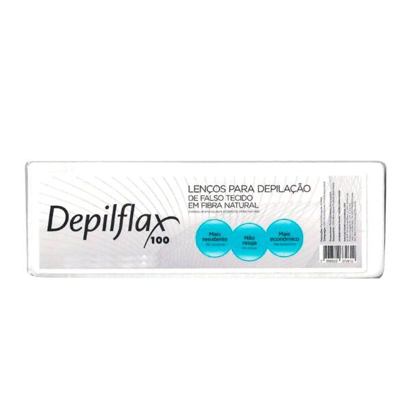 BANDAS DEPILATORIAS DEPILFLAX 100 UNIDADES